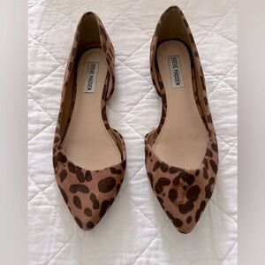 Steven Madden Leopard Print Flats Women’s size 7.5